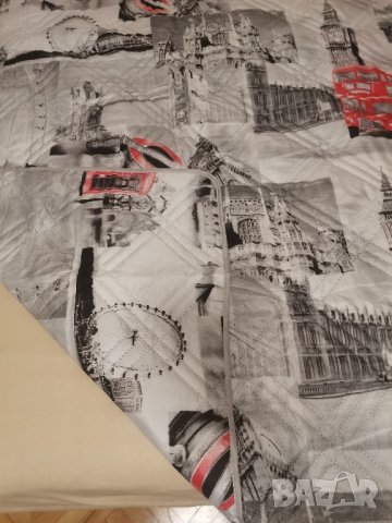 Ново шалте покривало кувертюра покривка  за легло на Дитекс  150/210 см, снимка 3 - Декорация за дома - 43083269