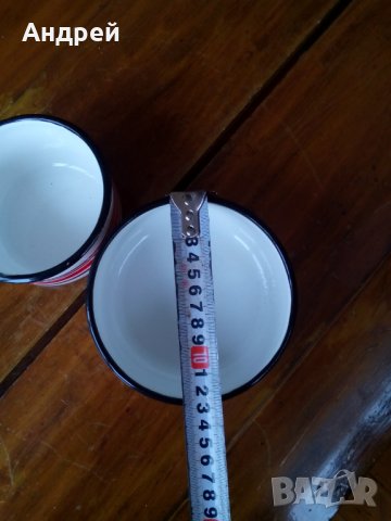 Стара емайлирана паница,купа,купи #7, снимка 4 - Други ценни предмети - 27651616