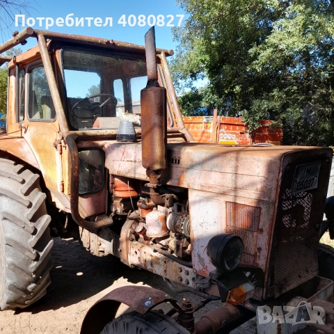 Трактор МТЗ 80 с дискова брана 2,80 м., снимка 2 - Селскостопанска техника - 51775156