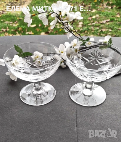 Кристални чаши 2 +1 +2, снимка 8 - Чаши - 52251175