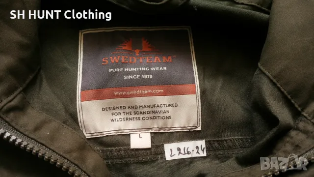 SWEDTEAM Jacket размер L за лов тънко яке пролет есен със здрава материя - 836, снимка 14 - Якета - 47780792