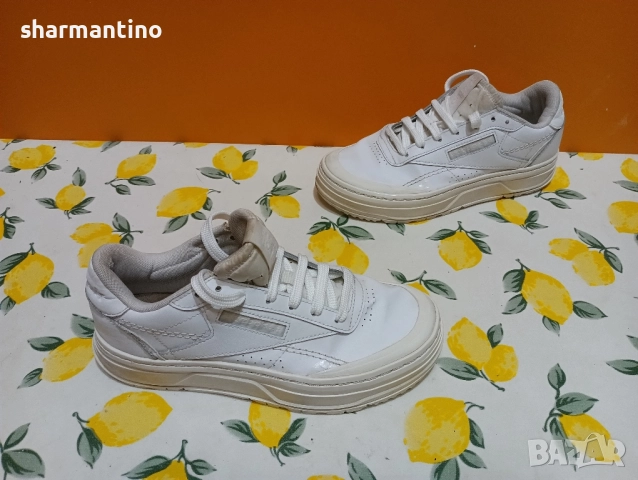 Reebok кожени N 38,5 - 19 лв, снимка 2 - Маратонки - 51746908