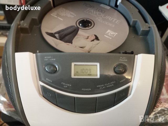 TDK TBC8717 CD/USB портативен бумбокс с аукс и флашка, снимка 2 - Радиокасетофони, транзистори - 18976846