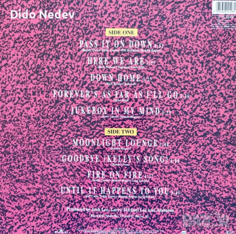 Грамофонна Плоча (Alabama - Pass It On Down), снимка 2 - Грамофонни плочи - 51966064