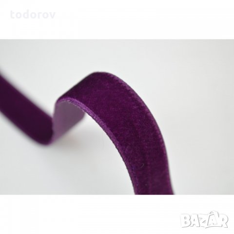 Велурена лента 50 метра VIOLET, 16mm