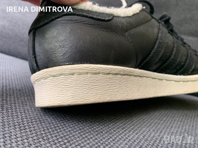 Adidas superstar winter 38 real leather , снимка 4 - Детски маратонки - 37753813