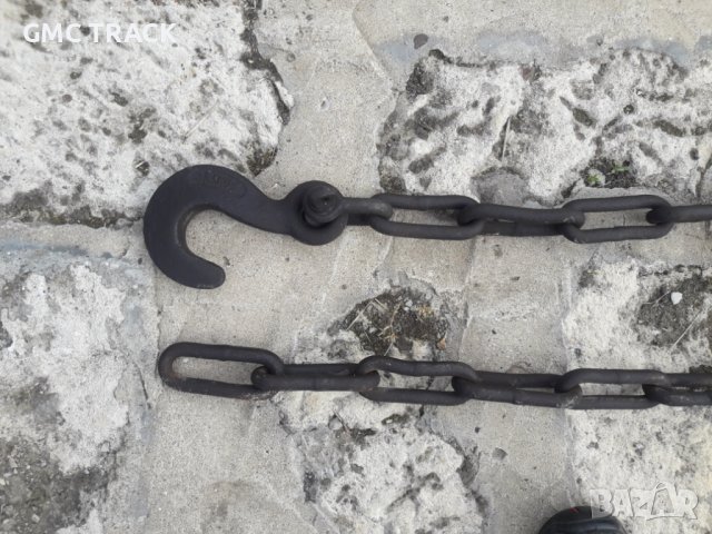Стоманена верига/синджир/ с кука - 3,8м