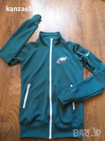 nike women's philadelphia eagles - страхотно дамско горнище КАТО НОВО ХС, снимка 5 - Спортни екипи - 48299188