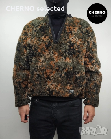 LEVI'S Quarter-Zip камуфлажен суичър - XXL-XL - Отлично състояние