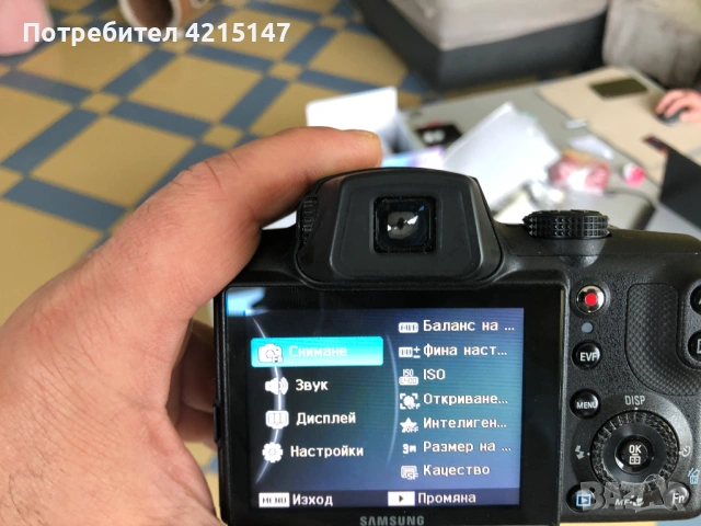 Samsung HZ50W Digital Camera(с основен комплект аксесоари-черен), снимка 12 - Фотоапарати - 53585801