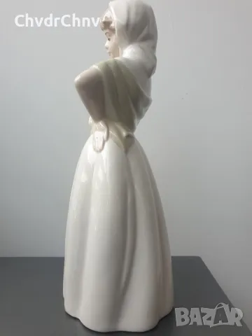 MIRMASU Valencia статуетка 29см/2бр голяма МИРМАСУ Валенсия испанска порцеланова фигура на цветарка, снимка 10 - Статуетки - 47142385