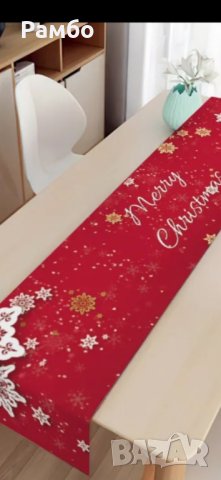 Коледна покривка - тишлайфер за маса - Гринч, снимка 3 - Покривки за маси - 43424364