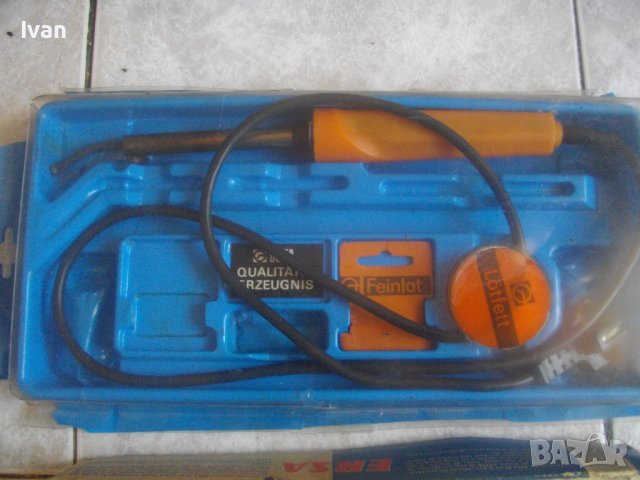 30-40 Вата-Ел.Поялник-Старо Немско Високо Качество-Delta/ERSA-Почти Нов-Отличен, снимка 3 - Поялници и запояване - 37296648