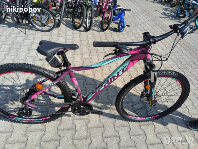 SPRINT Велосипед 27.5" MAVERICK LADY виолет, снимка 10 - Велосипеди - 53563452