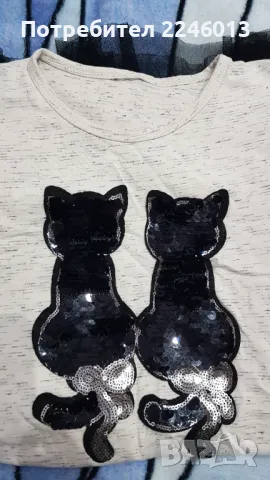 Рокличка с котенца от паети, снимка 2 - Детски рокли и поли - 48339628