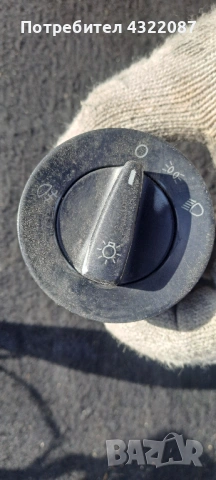  Ключ / Копче фарове от Volkswagen Passat / Пасат 1.9 TDI 110 к.с. 2000г. 