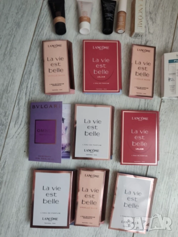 Lancome фон дьо тен и парфюми мостри, снимка 7 - Козметика за лице - 50683718