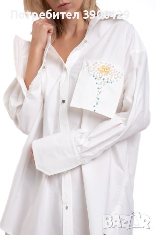 Дамска Риза North - Екрю, снимка 3 - Ризи - 43069034