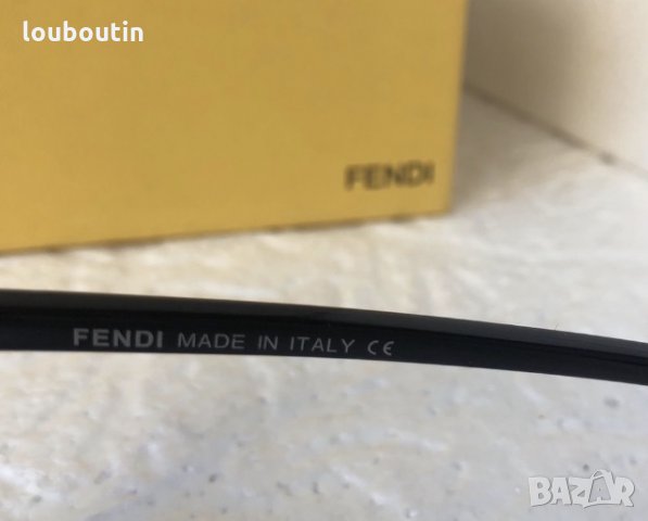 Fendi 2020 дамски  слънчеви очила с лого, снимка 10 - Слънчеви и диоптрични очила - 28386405
