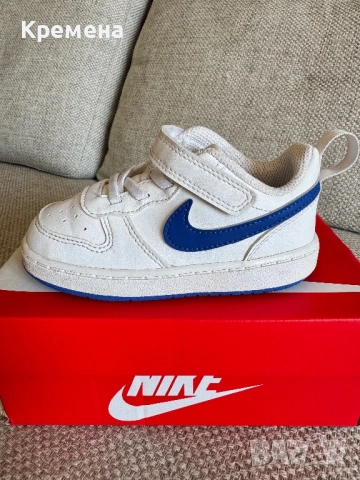 Бебешки обувки Nike Court Borough, снимка 2 - Бебешки обувки - 51450845