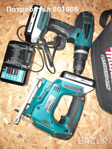 Винтоверт/Зеге прободен трион Makita, снимка 3 - Винтоверти - 51764255