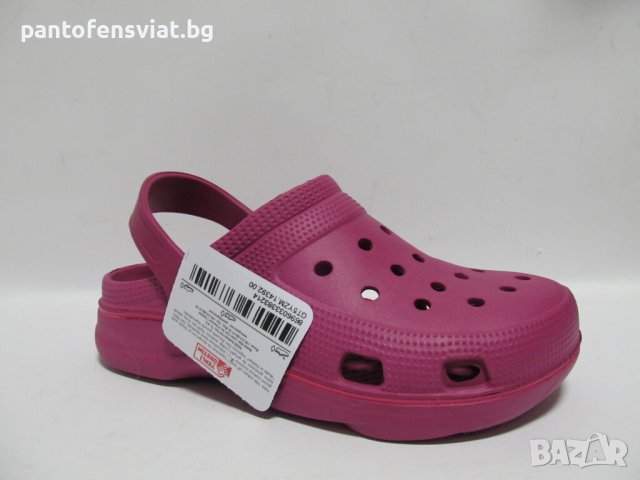 Дамски чехли тип крокс GEZER малина 36/40, снимка 1