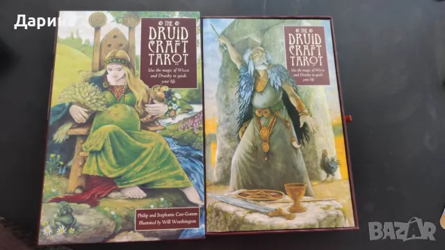 Druidcraft Tarot (Оригинални таро карти, колекционерски) , снимка 2 - Таро карти - 50168014