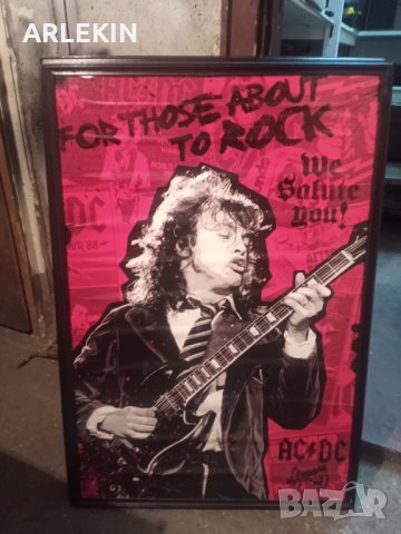 Рамкирани Плакати AC/DC., снимка 3 - Колекции - 33420544