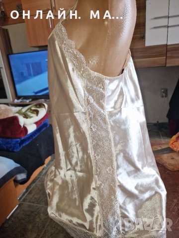 Сатенена нощничка /ххл, снимка 2 - Корсети, бюстиета, топове - 40008280