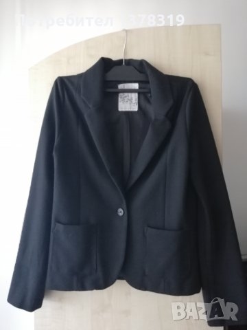 Черно сако за момиче H&M, размер 12-13г./158см.