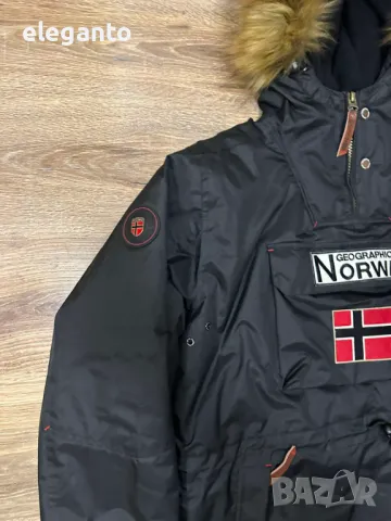 Geographical Norway Barman изолиран зимно анорак яке XXL, снимка 6 - Якета - 49014363