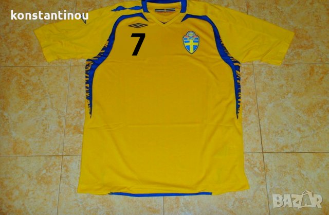 Оригинална тениска umbro Henrik Larsson , снимка 1 - Футбол - 27163405