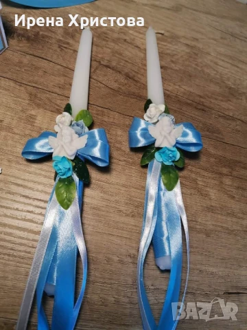 Комплект за кръщене, снимка 7 - Декорация - 51235873