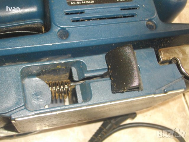 ЗА ЧАСТИ-ЗА РЕМОНТ-Немски 720 вата-Лентов Шлайф-Счупена Зъбчатка Задна-King Craft KCB720, снимка 10 - Други инструменти - 33146870