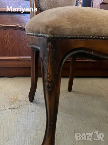 Бароков стол внос Холандия . Столове масив в стил ВИНТИДЖ , снимка 4 - Столове - 50066828