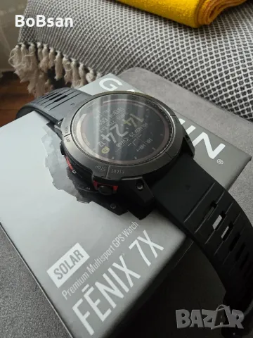 Garmin Fenix 7X Solar, снимка 5 - Смарт часовници - 48154491