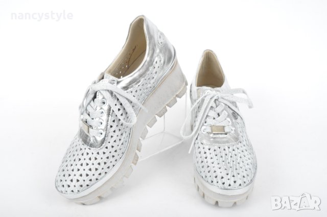 НОВО! Дамски обувки естествена кожа на платформа G -Два цвята, снимка 7 - Дамски ежедневни обувки - 40412229
