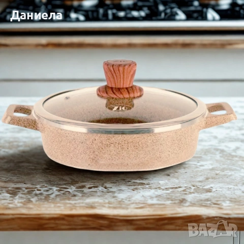 Комплект касерола с капак Lexical, снимка 3 - Съдове за готвене - 49854479