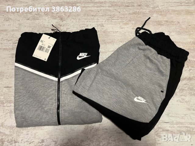 Нов мъжки екип Nike Tech Fleece, снимка 3 - Спортни дрехи, екипи - 43759626