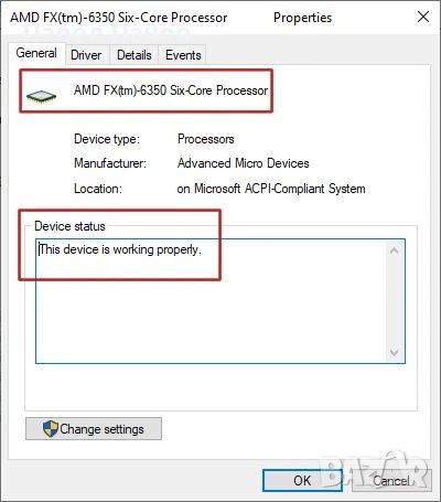 CPU AMD FX 6350 AM3+, снимка 2 - Процесори - 53608917