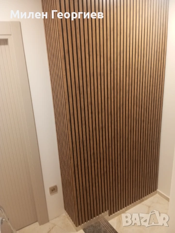 Монтаж на стенни облицовки, декоративни греди, снимка 7 - Декорация за дома - 53472832