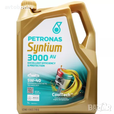 Двигателно масло PETRONAS SYNTIUM 3000AV 5W40, снимка 5 - Части - 30165303