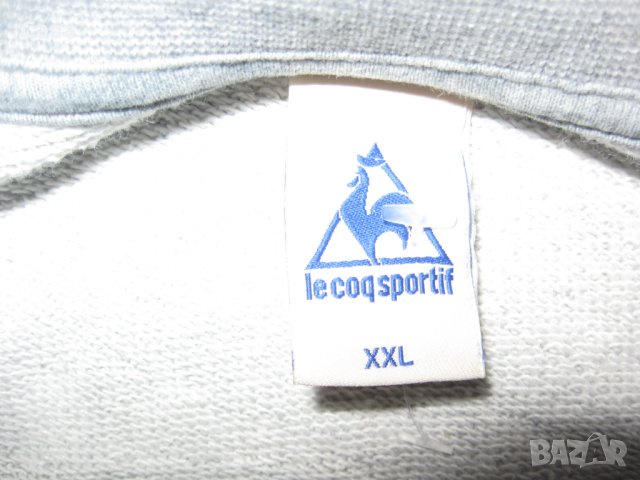 Ватирана блуза LE COQ SPORTIF  мъжка,2-3ХЛ, снимка 1 - Блузи - 43025152