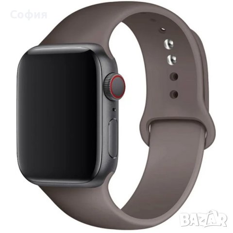 Нови, висококачествени, силиконови каишки за Apple Watch iWatch НАЛИЧНИ!!!, снимка 7 - Смарт гривни - 43764318