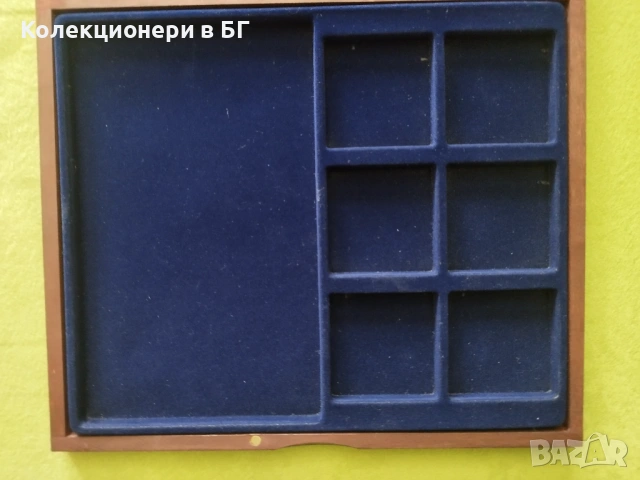 ДЪРВЕНА КУТИЯ ЗА СЪХРАНЕНИЕ НА МОНЕТИ /виж описанието/, снимка 3 - Нумизматика и бонистика - 53574232