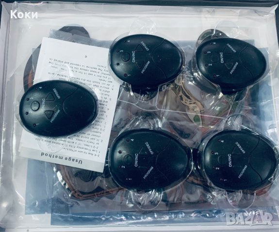 Фитнес-колан за електростимулация 5в1, снимка 3 - Фитнес уреди - 43129526