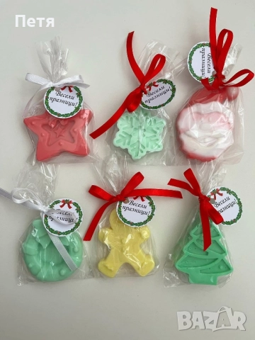 Коледни сапунчета, снимка 2 - Коледни подаръци - 52597312