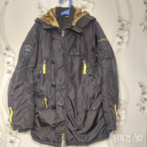 Парка Alpha Industries N3B размер Л, снимка 9 - Якета - 52596883