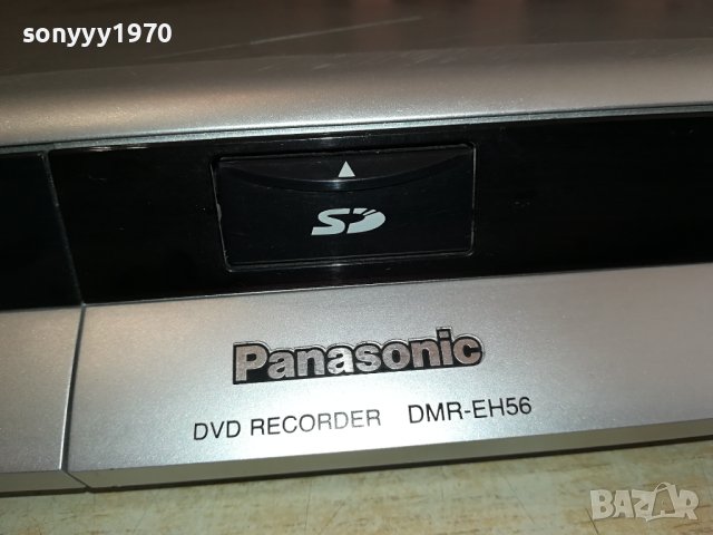 PANASONIC DMR-EH56 HDD&DVD RECORDER-ВНОС SWISS 2011231400, снимка 7 - Плейъри, домашно кино, прожектори - 43072502