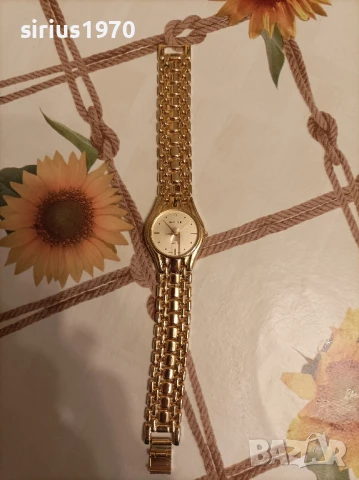 Westair дамски 18 каратов позлатен ръчен часовник